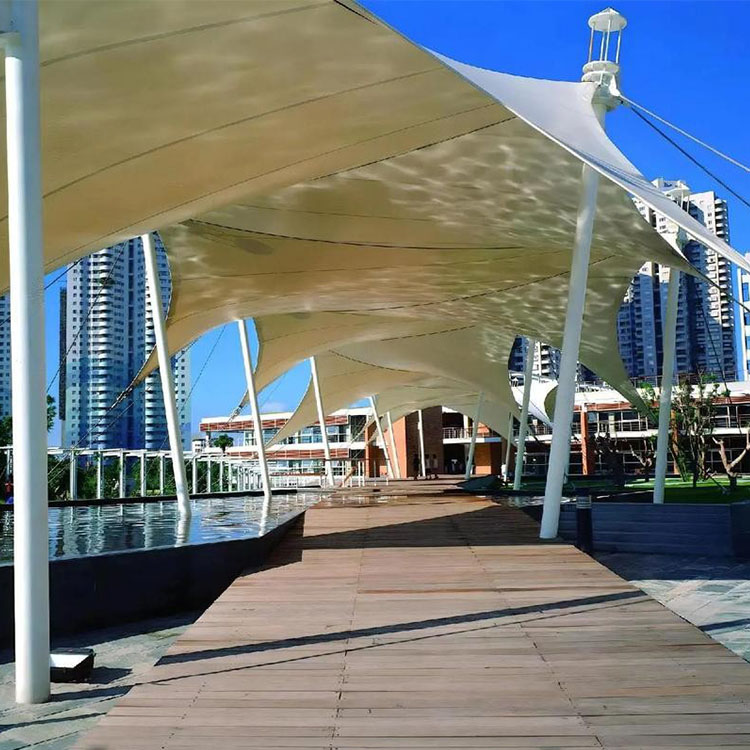 卢氏县膜结构景观棚