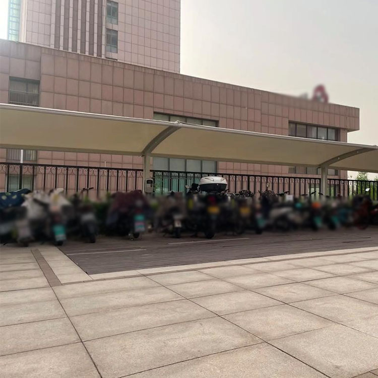 卢氏县膜结构电动车棚