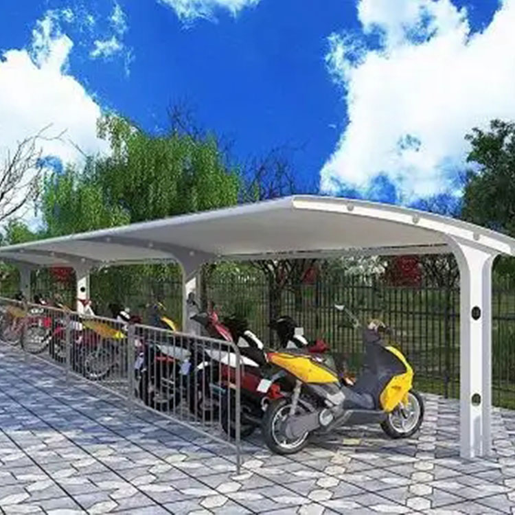 卢氏县膜结构电动车棚